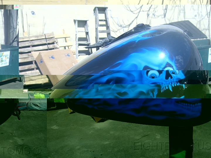 Blue Skull